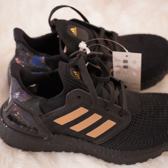 Adidas Ultra Boost 20 Chinese New Year Black Gold Men\'s US Sz 4 NWT main image 7